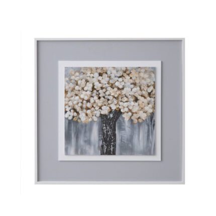 Ξύλινος πίνακας "Tree" 50x50cm