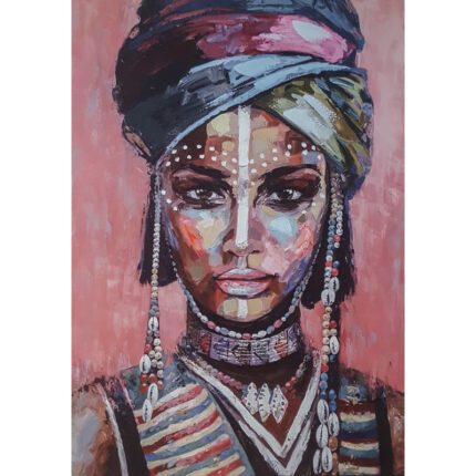Πίνακας καμβάς African Beauty 70x100εκ