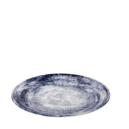 Ink Πιάτο Ρηχό από Πορσελάνη Μπλε με Διάμετρο 26cm