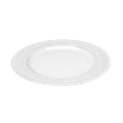 Πιάτο Ρηχό από Πορσελάνη Λευκό Chloe με Διάμετρο 26cm
