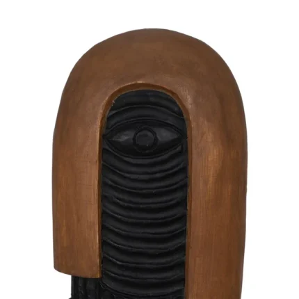 Διακοσμητική ξύλινη Φιγούρα μάσκα 20,5 x 12 x 49 εκ.